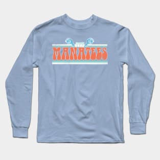 Just A Girl Who Loves Manatees - Cute Manatee Long Sleeve T-Shirt